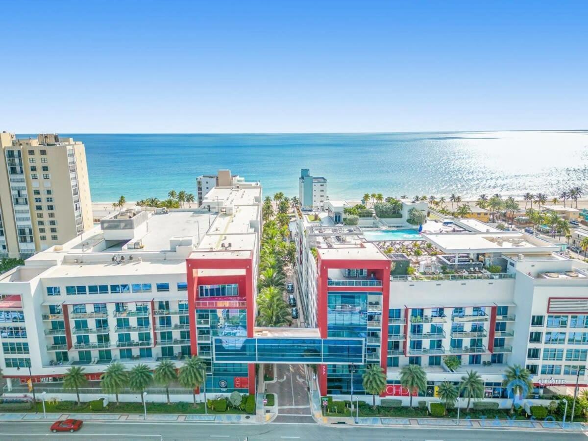 Ocean View - Balcony - Hollywood Beach Broad-Walk Exteriör bild