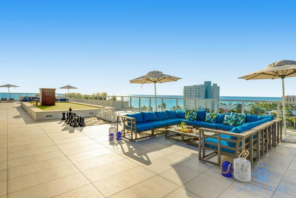 Ocean View - Balcony - Hollywood Beach Broad-Walk Exteriör bild