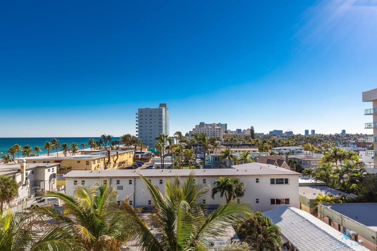 Ocean View - Balcony - Hollywood Beach Broad-Walk Exteriör bild